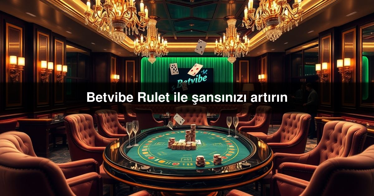 You are currently viewing Betvibe Rulet ile şansınızı artırın